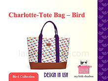 My Little Shoebox Charlotte-Tote Bag - Bird