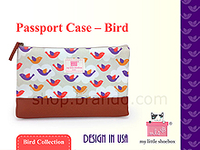 My Little Shoebox Passport case - Bird