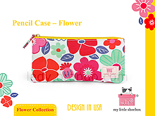 My Little Shoebox Pencil Case - Flower