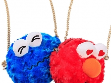 Sesame Street Cute Head Chain Slant Bag