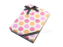 Pink Polka Dot Paper Gift Boxes