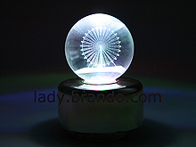 Crystal Ball Music Box