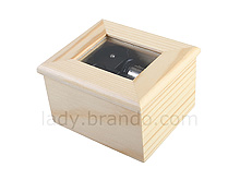 Light Oak Wood Music Box