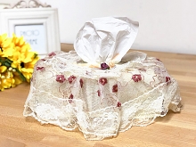 Lace Tissue Box Cover II