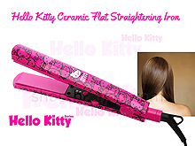 Hello Kitty Ceramic Flat Straightening Iron