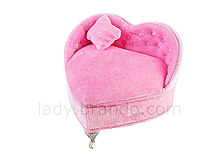 Heart-Shaped Sofa Style Jewel Box