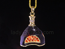 USB Jewel XO Bottle Necklace Flash Drive