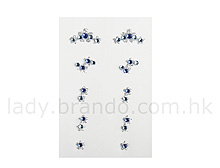 Blossom Crystal Nail Sticker NS-04