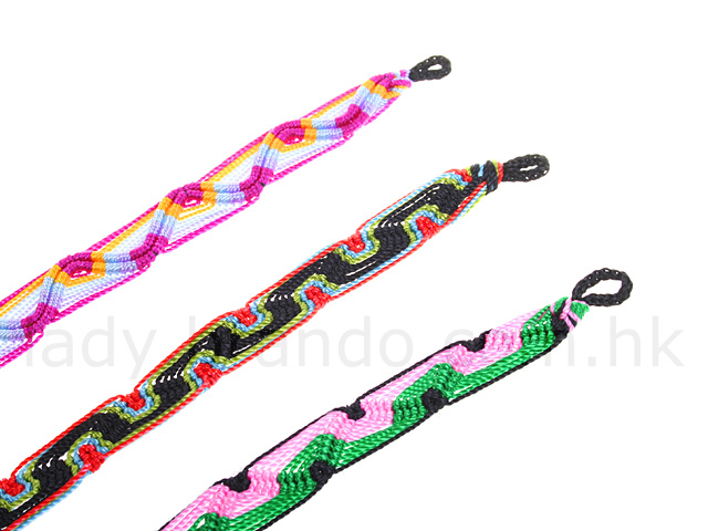 Patterned Fabric Hand Strap