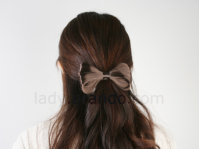 Fake Hair Bow Hair Band