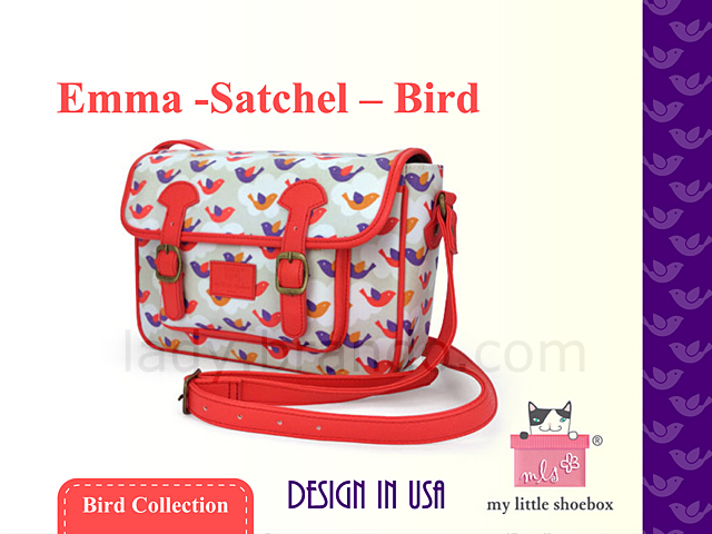 My Little Shoebox Emma-Satchel - Bird