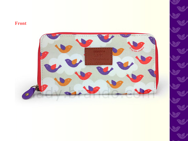 My Little Shoebox Long wallet - Bird