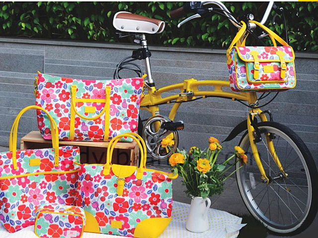 My Little Shoebox 13 inch Laptop Carry case - Flower