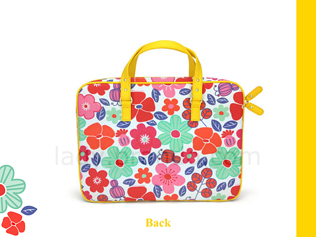 My Little Shoebox 13 inch Laptop Carry case - Flower