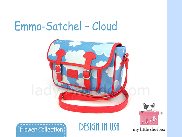 My Little Shoebox Emma-Satchel - Cloud