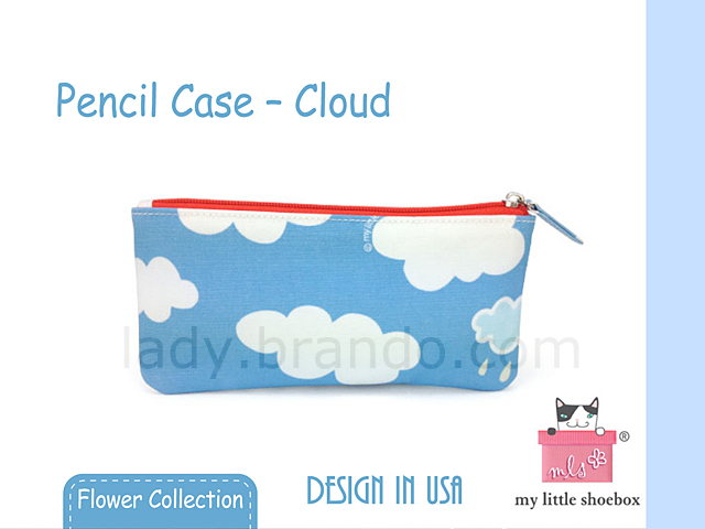 My Little Shoebox Pencil Case - Cloud