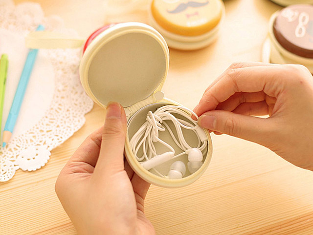 Moustache Round Purse