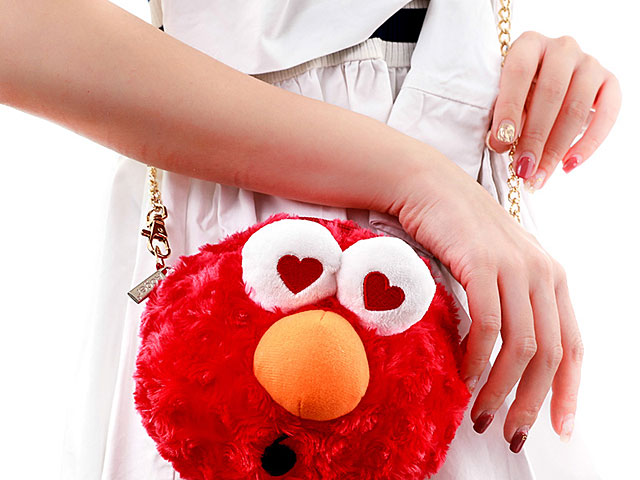 Sesame Street Cute Head Chain Slant Bag