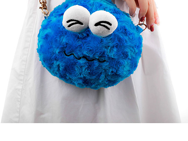 Sesame Street Cute Head Chain Slant Bag