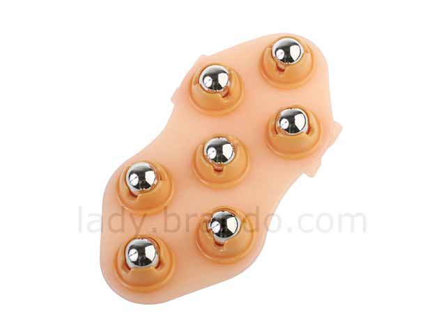 Silicone Massager with Magnetic Knob