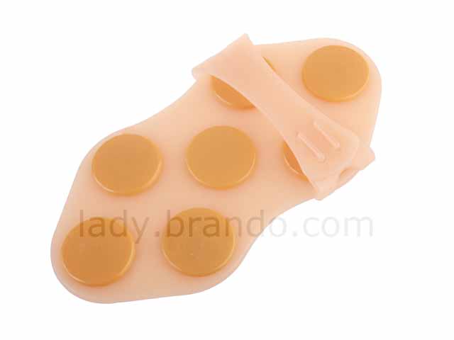 Silicone Massager with Magnetic Knob