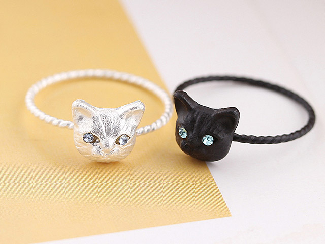 Cat Head Ring