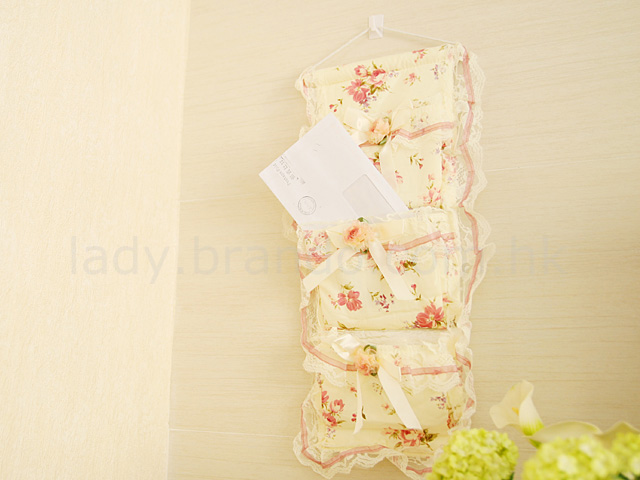 Tree-pocket Floral Printed Letter Holder