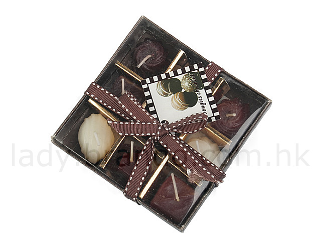 Chocolate Scented Candle Gift Box