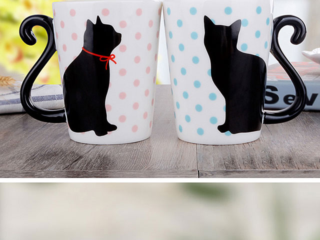 Cute Cat Couple Mug