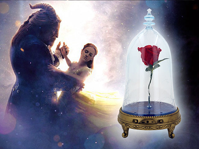 Beauty and the Beast Enchanted Rose Bluetooth Speaker