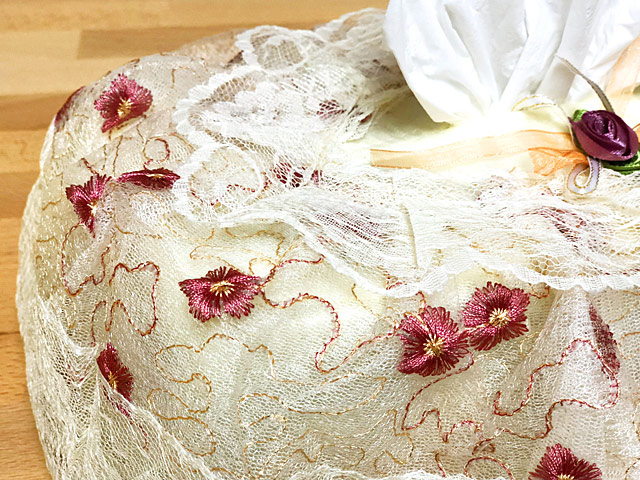 Lace Tissue Box Cover II