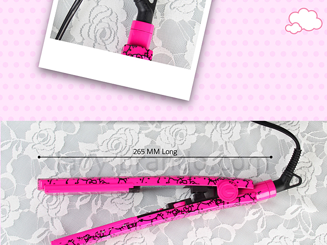 Hello Kitty Ceramic Flat Straightening Iron