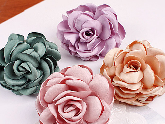 Flower Rubber Hair Band 6497