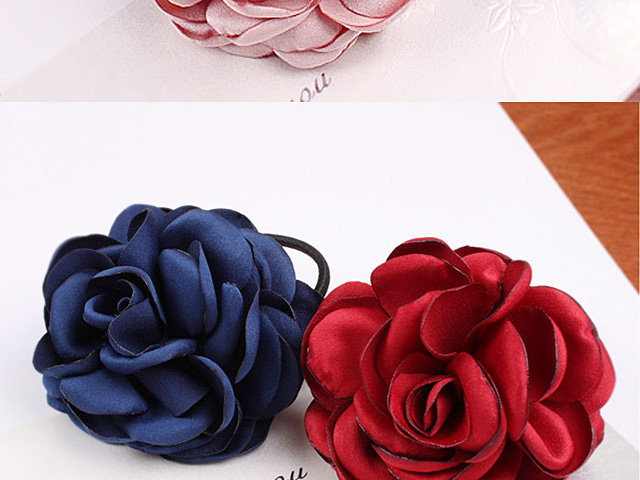 Flower Rubber Hair Band 6497