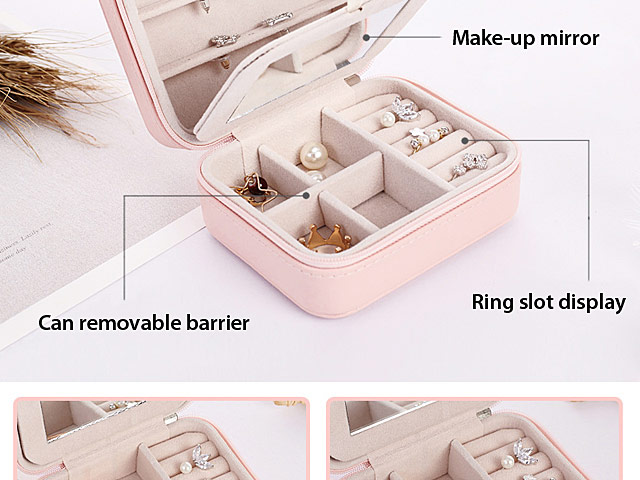 Mini Portable Jewel Box