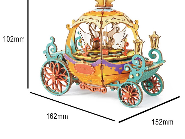 Pumpkin Carriage DIY Music Box