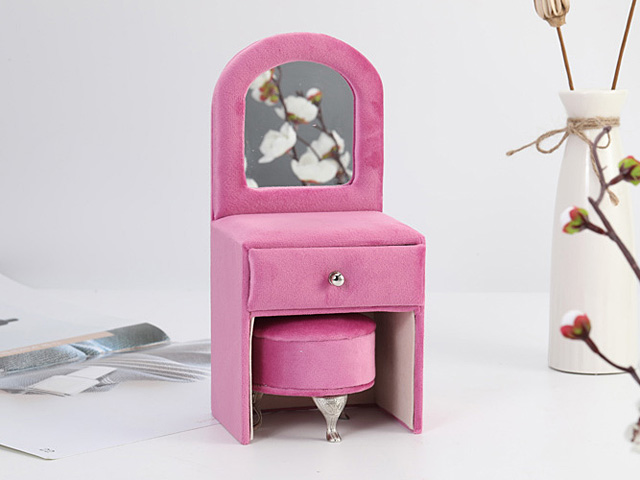 Dressing Table Jewel Box - Lady Pink