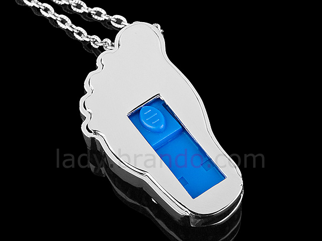 USB Jewel Foot Necklace Flash Drive II