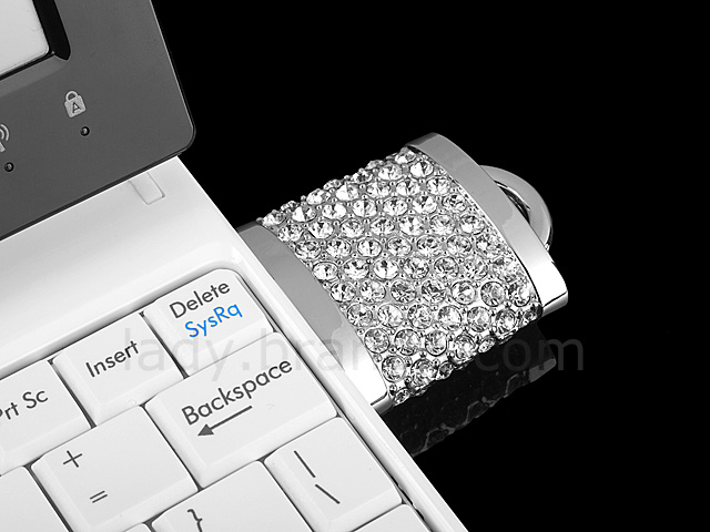 USB Jewel Lock Necklace Flash Drive