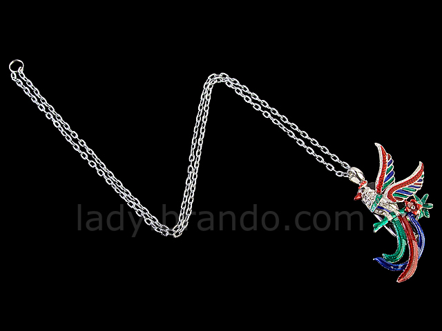 USB Jewel Phoenix Necklace Flash Drive