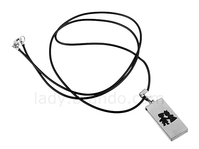 USB Lover Necklace Flash Drive