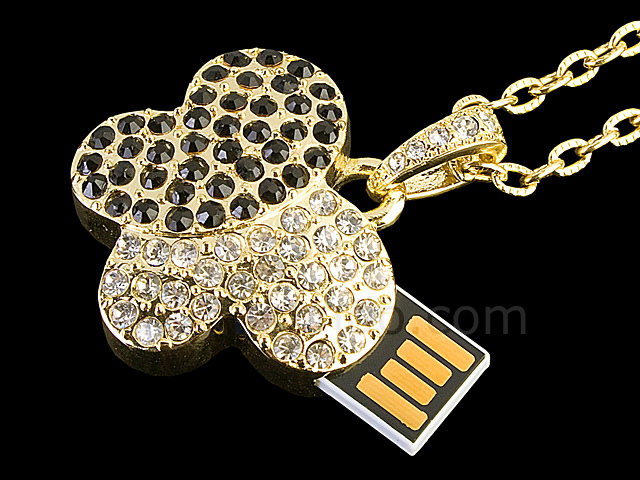 USB Jewel Butterfly Necklace Flash Drive II