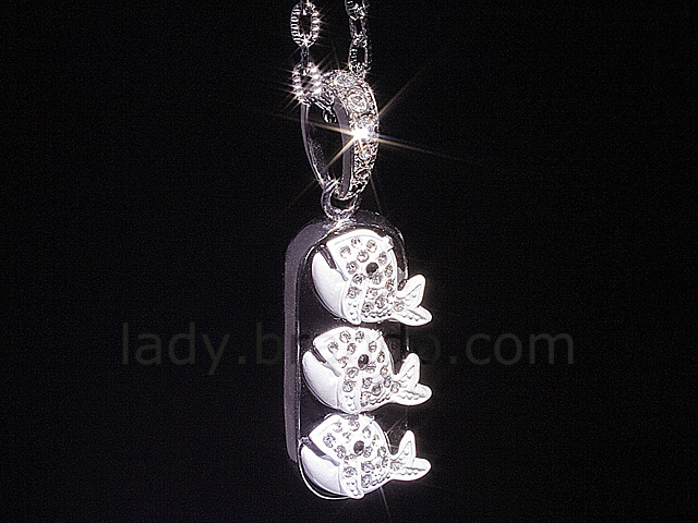 USB Jewel Fish Necklace Flash Drive II