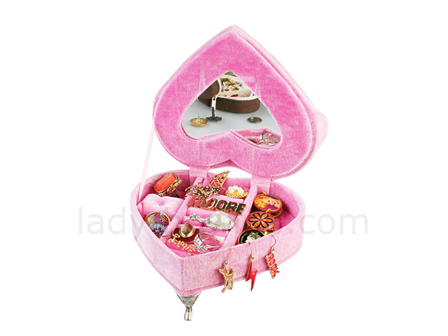 Heart-Shaped Sofa Style Jewel Box