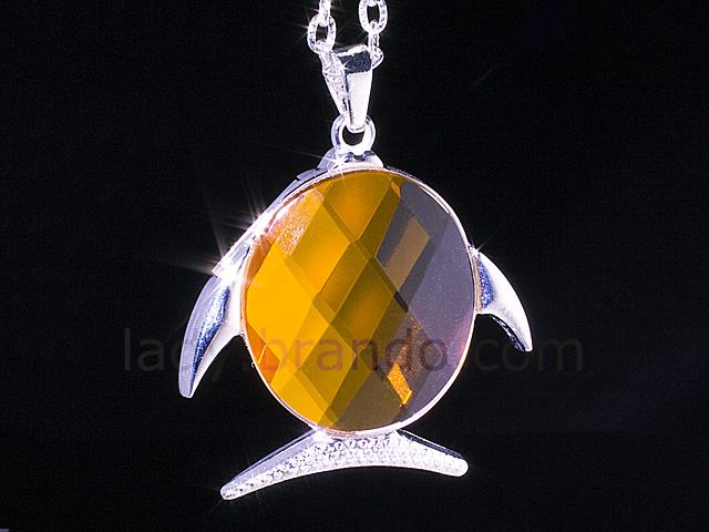 USB Jewel Fish Necklace Flash Drive III