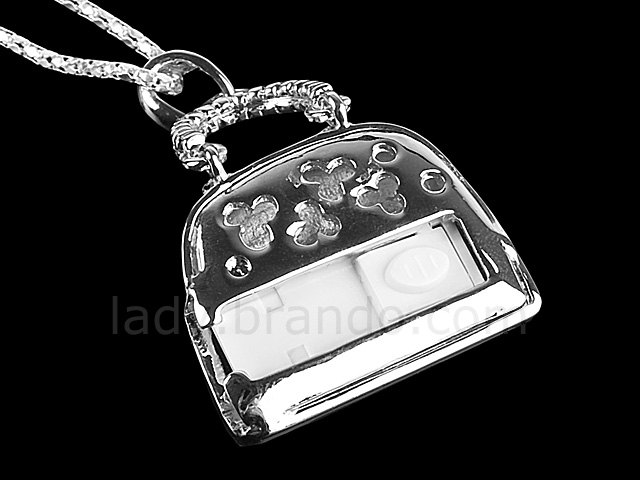 USB Jewel Pretty Handbag Necklace Flash Drive