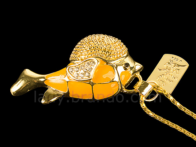 USB Jewel Fish Necklace Flash Drive V