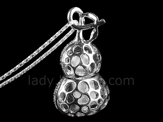 USB Jewel Calabash Necklace Flash Drive