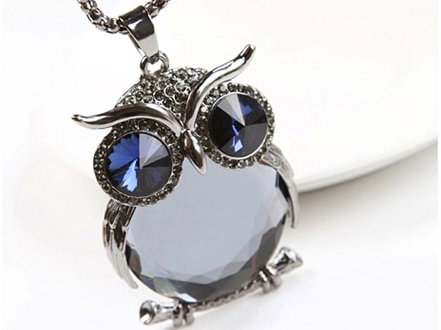 Jewel Owl Necklace II