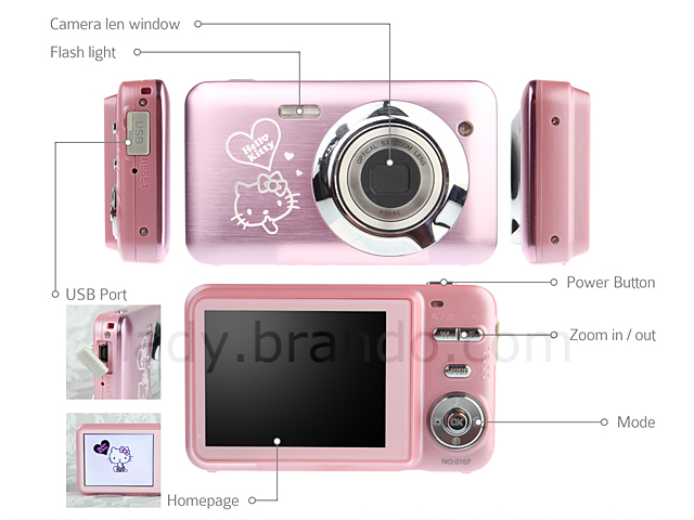 Hello Kitty Digital Camera 14 megapixels